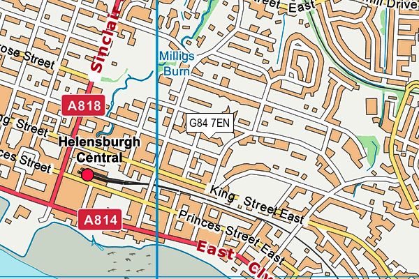 G84 7EN map - OS VectorMap District (Ordnance Survey) G84 7EN map - OS VectorMap District (Ordnance Survey)