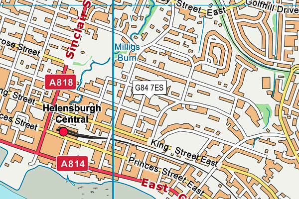 G84 7ES map - OS VectorMap District (Ordnance Survey) G84 7ES map - OS VectorMap District (Ordnance Survey)