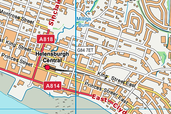 G84 7ET map - OS VectorMap District (Ordnance Survey) G84 7ET map - OS VectorMap District (Ordnance Survey)