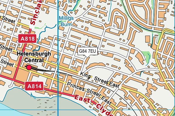 G84 7EU map - OS VectorMap District (Ordnance Survey) G84 7EU map - OS VectorMap District (Ordnance Survey)