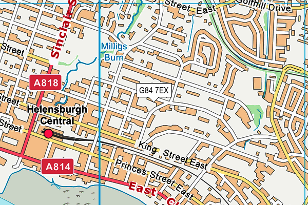 G84 7EX map - OS VectorMap District (Ordnance Survey) G84 7EX map - OS VectorMap District (Ordnance Survey)