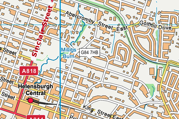 G84 7HB map - OS VectorMap District (Ordnance Survey) G84 7HB map - OS VectorMap District (Ordnance Survey)
