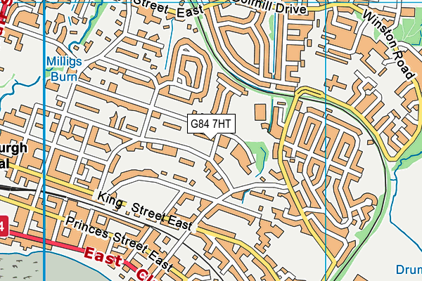 G84 7HT map - OS VectorMap District (Ordnance Survey) G84 7HT map - OS VectorMap District (Ordnance Survey)