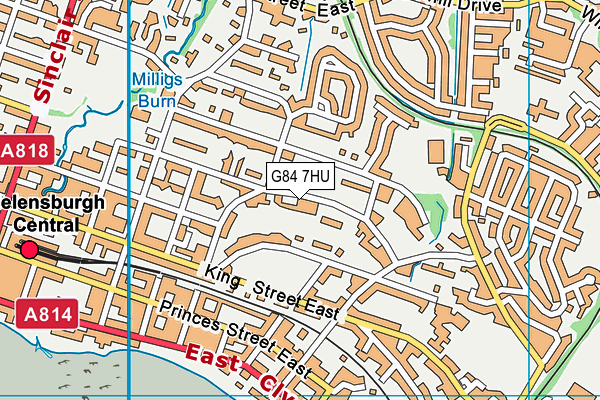 G84 7HU map - OS VectorMap District (Ordnance Survey) G84 7HU map - OS VectorMap District (Ordnance Survey)