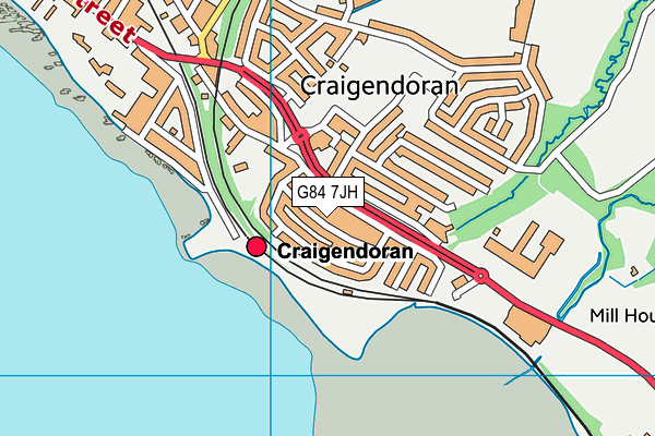 G84 7JH map - OS VectorMap District (Ordnance Survey) G84 7JH map - OS VectorMap District (Ordnance Survey)