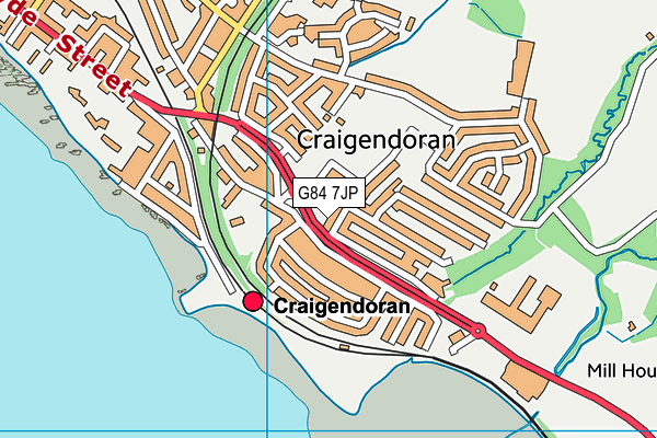 G84 7JP map - OS VectorMap District (Ordnance Survey) G84 7JP map - OS VectorMap District (Ordnance Survey)