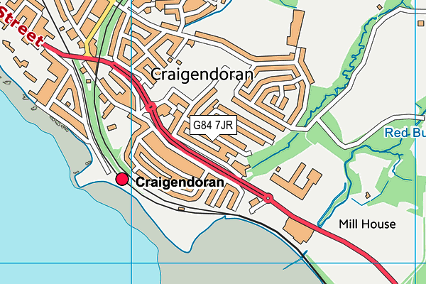 G84 7JR map - OS VectorMap District (Ordnance Survey) G84 7JR map - OS VectorMap District (Ordnance Survey)