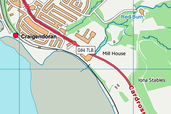 G84 7LB map - OS VectorMap District (Ordnance Survey) G84 7LB map - OS VectorMap District (Ordnance Survey)