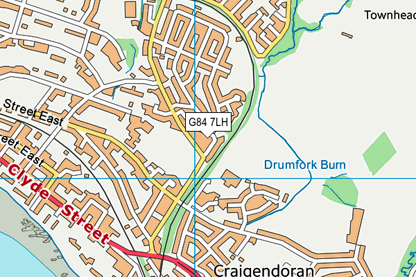 G84 7LH map - OS VectorMap District (Ordnance Survey) G84 7LH map - OS VectorMap District (Ordnance Survey)