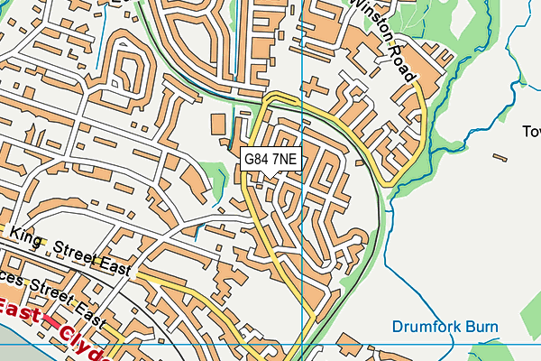 G84 7NE map - OS VectorMap District (Ordnance Survey) G84 7NE map - OS VectorMap District (Ordnance Survey)
