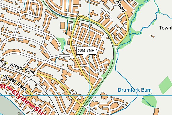 G84 7NH map - OS VectorMap District (Ordnance Survey) G84 7NH map - OS VectorMap District (Ordnance Survey)