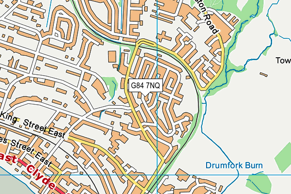 G84 7NQ map - OS VectorMap District (Ordnance Survey) G84 7NQ map - OS VectorMap District (Ordnance Survey)