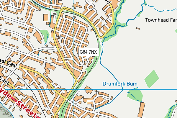 G84 7NX map - OS VectorMap District (Ordnance Survey) G84 7NX map - OS VectorMap District (Ordnance Survey)