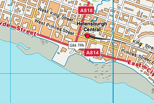 G84 7PA map - OS VectorMap District (Ordnance Survey) G84 7PA map - OS VectorMap District (Ordnance Survey)