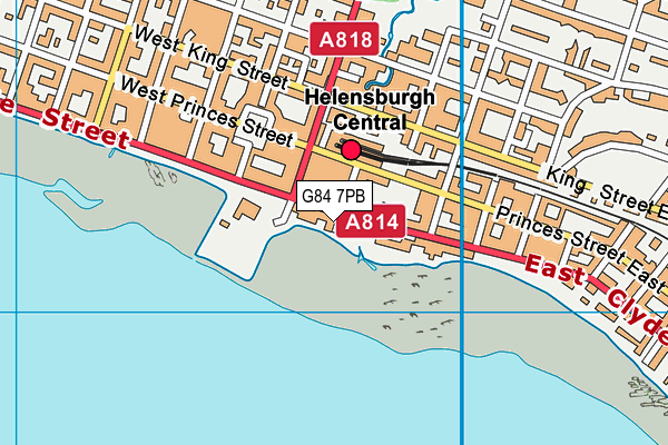 G84 7PB map - OS VectorMap District (Ordnance Survey) G84 7PB map - OS VectorMap District (Ordnance Survey)