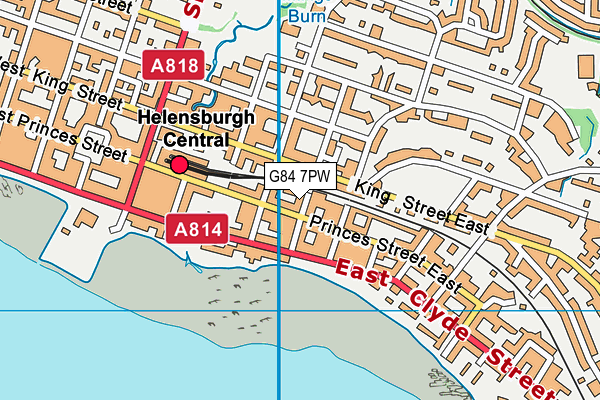 G84 7PW map - OS VectorMap District (Ordnance Survey) G84 7PW map - OS VectorMap District (Ordnance Survey)