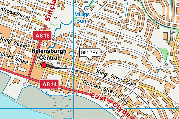G84 7PY map - OS VectorMap District (Ordnance Survey) G84 7PY map - OS VectorMap District (Ordnance Survey)