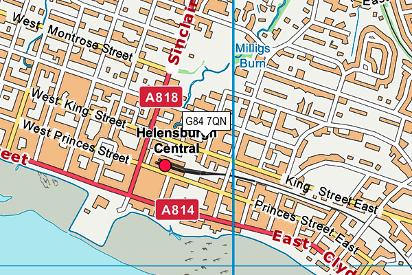 G84 7QN map - OS VectorMap District (Ordnance Survey) G84 7QN map - OS VectorMap District (Ordnance Survey)