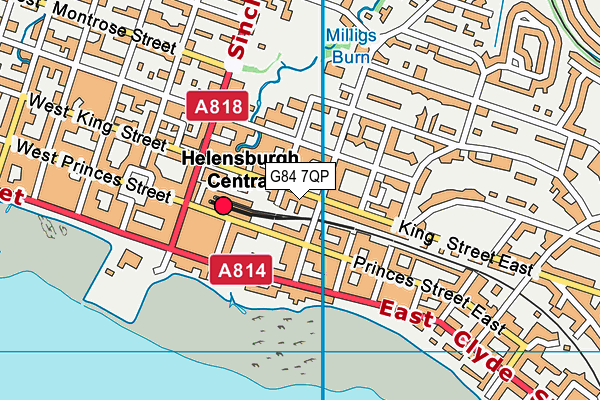 G84 7QP map - OS VectorMap District (Ordnance Survey) G84 7QP map - OS VectorMap District (Ordnance Survey)