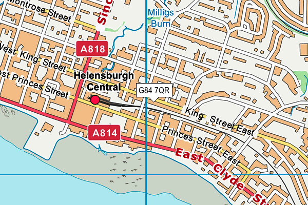 G84 7QR map - OS VectorMap District (Ordnance Survey) G84 7QR map - OS VectorMap District (Ordnance Survey)