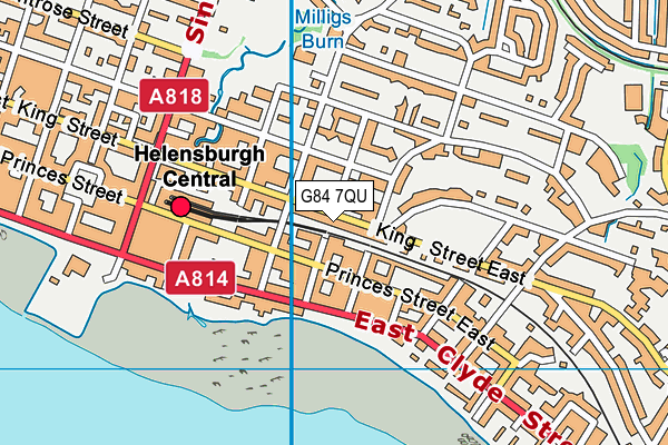 G84 7QU map - OS VectorMap District (Ordnance Survey) G84 7QU map - OS VectorMap District (Ordnance Survey)