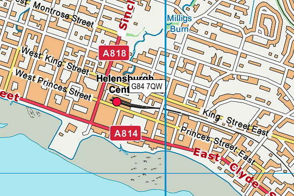 G84 7QW map - OS VectorMap District (Ordnance Survey) G84 7QW map - OS VectorMap District (Ordnance Survey)