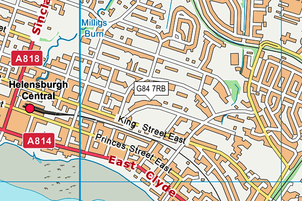 G84 7RB map - OS VectorMap District (Ordnance Survey) G84 7RB map - OS VectorMap District (Ordnance Survey)