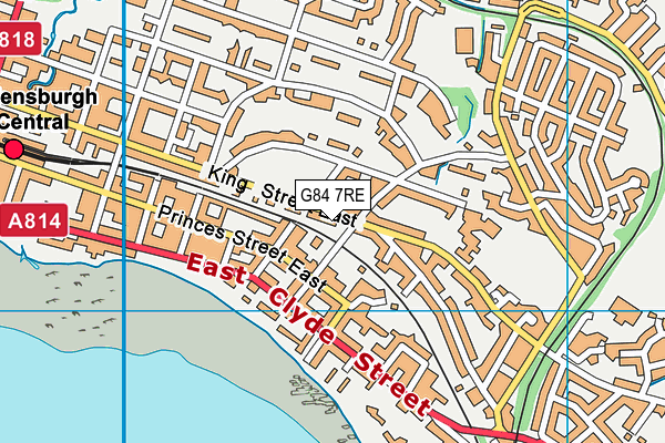 G84 7RE map - OS VectorMap District (Ordnance Survey) G84 7RE map - OS VectorMap District (Ordnance Survey)