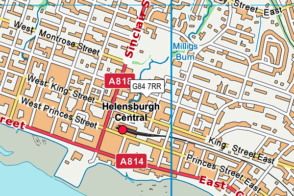 G84 7RR map - OS VectorMap District (Ordnance Survey) G84 7RR map - OS VectorMap District (Ordnance Survey)