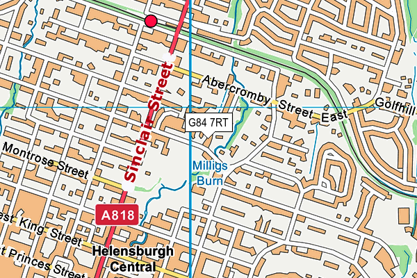 G84 7RT map - OS VectorMap District (Ordnance Survey) G84 7RT map - OS VectorMap District (Ordnance Survey)