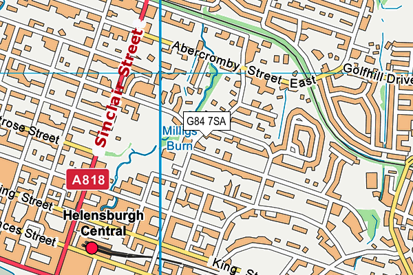 G84 7SA map - OS VectorMap District (Ordnance Survey) G84 7SA map - OS VectorMap District (Ordnance Survey)