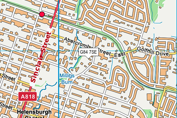 G84 7SE map - OS VectorMap District (Ordnance Survey) G84 7SE map - OS VectorMap District (Ordnance Survey)