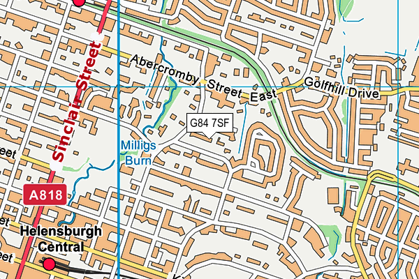 G84 7SF map - OS VectorMap District (Ordnance Survey) G84 7SF map - OS VectorMap District (Ordnance Survey)