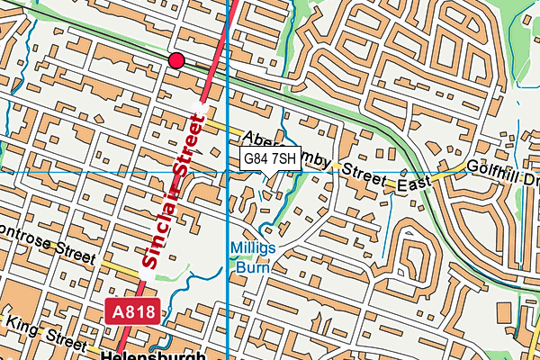 G84 7SH map - OS VectorMap District (Ordnance Survey) G84 7SH map - OS VectorMap District (Ordnance Survey)