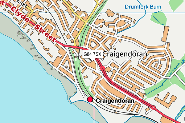 G84 7SX map - OS VectorMap District (Ordnance Survey) G84 7SX map - OS VectorMap District (Ordnance Survey)