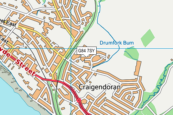 G84 7SY map - OS VectorMap District (Ordnance Survey) G84 7SY map - OS VectorMap District (Ordnance Survey)