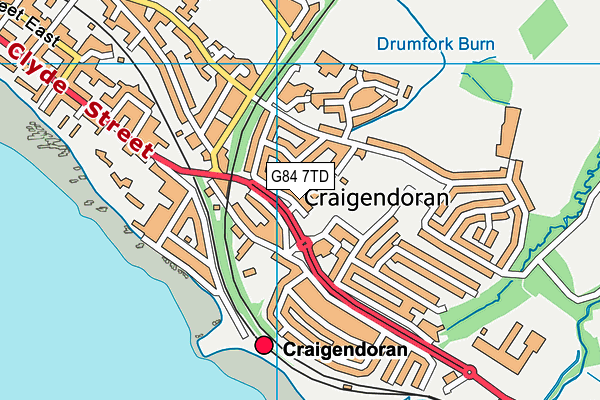 G84 7TD map - OS VectorMap District (Ordnance Survey) G84 7TD map - OS VectorMap District (Ordnance Survey)