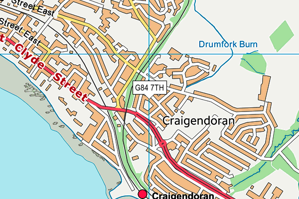 G84 7TH map - OS VectorMap District (Ordnance Survey) G84 7TH map - OS VectorMap District (Ordnance Survey)
