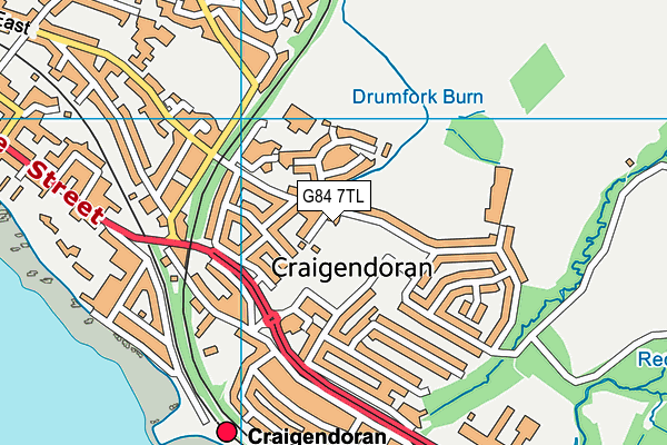 G84 7TL map - OS VectorMap District (Ordnance Survey) G84 7TL map - OS VectorMap District (Ordnance Survey)