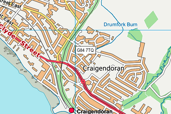 G84 7TQ map - OS VectorMap District (Ordnance Survey) G84 7TQ map - OS VectorMap District (Ordnance Survey)