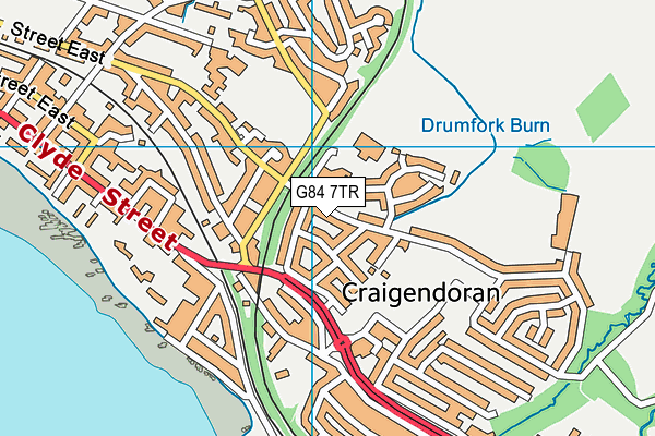 G84 7TR map - OS VectorMap District (Ordnance Survey) G84 7TR map - OS VectorMap District (Ordnance Survey)