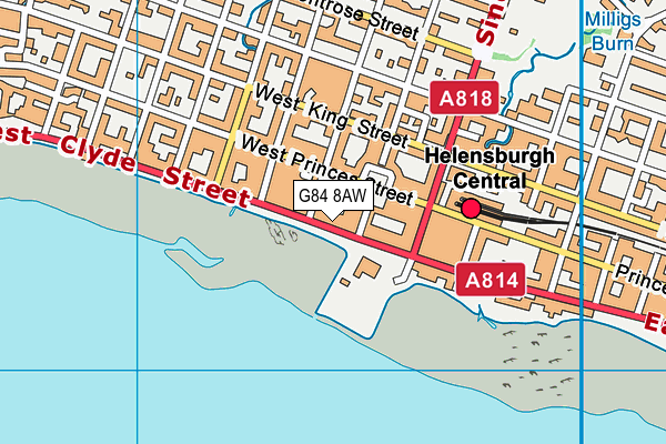 G84 8AW map - OS VectorMap District (Ordnance Survey) G84 8AW map - OS VectorMap District (Ordnance Survey)
