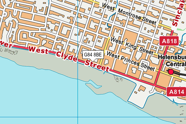 G84 8BE map - OS VectorMap District (Ordnance Survey) G84 8BE map - OS VectorMap District (Ordnance Survey)