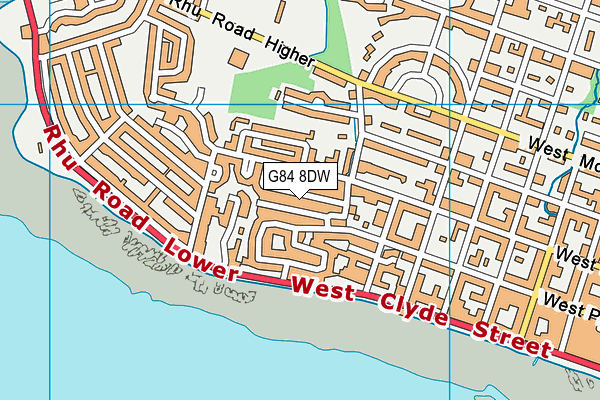 G84 8DW map - OS VectorMap District (Ordnance Survey) G84 8DW map - OS VectorMap District (Ordnance Survey)