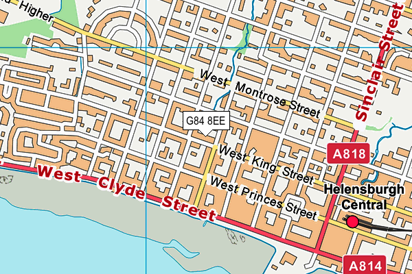 G84 8EE map - OS VectorMap District (Ordnance Survey) G84 8EE map - OS VectorMap District (Ordnance Survey)