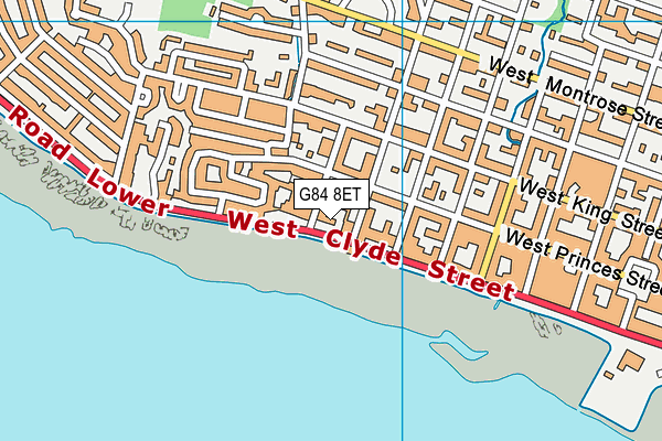 G84 8ET map - OS VectorMap District (Ordnance Survey) G84 8ET map - OS VectorMap District (Ordnance Survey)