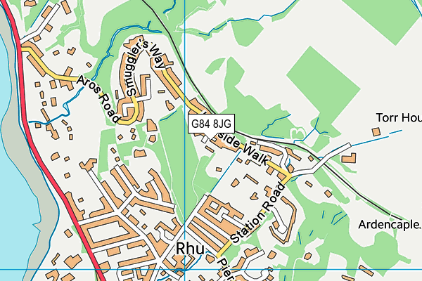 G84 8JG map - OS VectorMap District (Ordnance Survey) G84 8JG map - OS VectorMap District (Ordnance Survey)