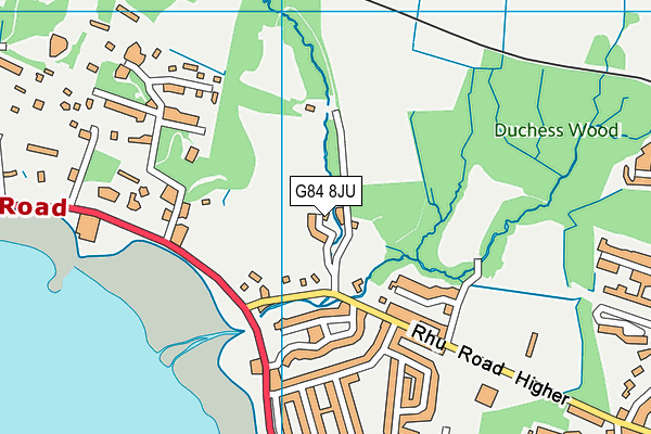 G84 8JU map - OS VectorMap District (Ordnance Survey) G84 8JU map - OS VectorMap District (Ordnance Survey)