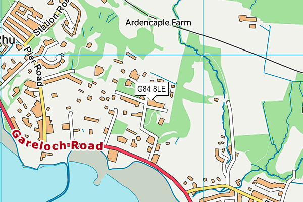 G84 8LE map - OS VectorMap District (Ordnance Survey) G84 8LE map - OS VectorMap District (Ordnance Survey)