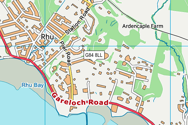 G84 8LL map - OS VectorMap District (Ordnance Survey) G84 8LL map - OS VectorMap District (Ordnance Survey)